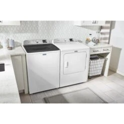 Maytag High-Efficiency Top-Load Washer - 5.5 Cu. Ft. - White -Whirlpool Sales Store 30006580e L