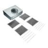 Whirlpool Whirpool Universal Wall-Mount Range Hood Aluminum Air Recirculation Set