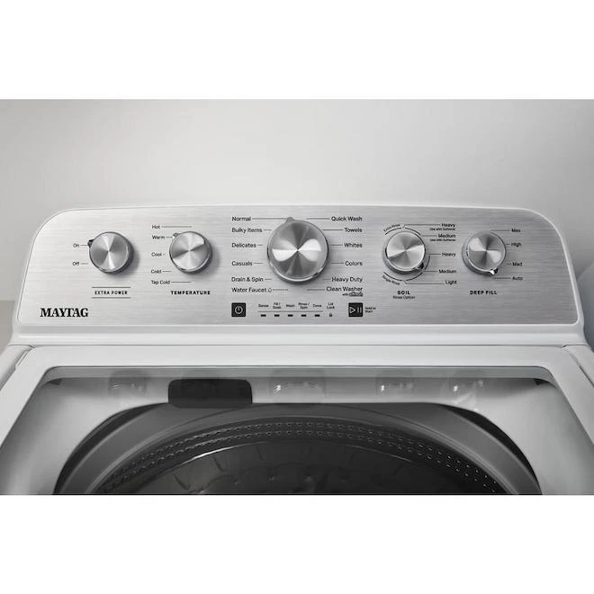 Maytag 5.5-cu Ft Extra Power Top Load Washer - White 2 Maytag 5.5-cu Ft Extra Power Top Load Washer - White - Image 2