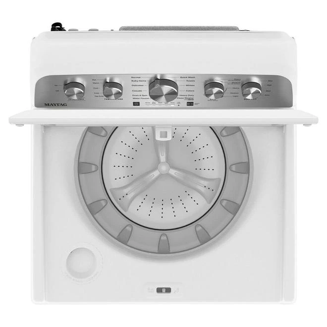 Maytag 5.5-cu Ft Extra Power Top Load Washer - White 3 Maytag 5.5-cu Ft Extra Power Top Load Washer - White - Image 3