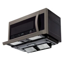 LG Over-the-Range Microwave Oven - 2.2-cu Ft - Black Stainless Steel - Slide-Out ExtendaVent -Whirlpool Sales Store 30895066c L