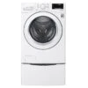 LG Front-Load Washer With Wi-Fi And LoDecibel Quiet Operation - 5.2-cu Ft - White