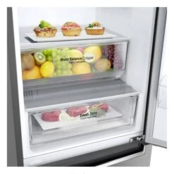 LG Bottom-Freezer Refrigerator - LED Interior Lighting - 24-in - 11.9-cu Ft - Platinum Silver 7 LG Bottom-Freezer Refrigerator - LED Interior Lighting - 24-in - 11.9-cu Ft - Platinum Silver -Whirlpool Sales Store 30895213d L