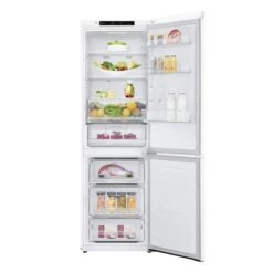 LG Bottom-Freezer Refrigerator With LED Lighting - 12-cu Ft - 24-in - White -Whirlpool Sales Store 30895214c L