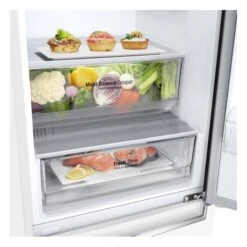 LG Bottom-Freezer Refrigerator With LED Lighting - 12-cu Ft - 24-in - White -Whirlpool Sales Store 30895214d L