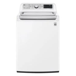 LG Smart Top-Load Washer - 4-Way Agitator - TurboWash Technology - 5.6-cu Ft - White