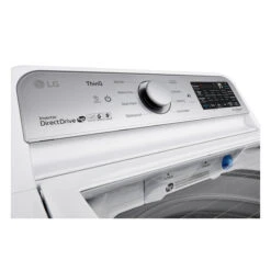 LG Smart Top-Load Washer - 4-Way Agitator - TurboWash Technology - 5.6-cu Ft - White -Whirlpool Sales Store 30895274b L
