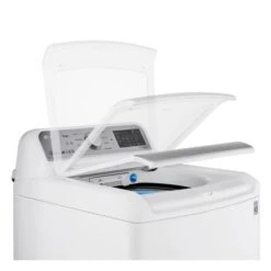 LG Smart Top-Load Washer - 4-Way Agitator - TurboWash Technology - 5.6-cu Ft - White -Whirlpool Sales Store 30895274e L