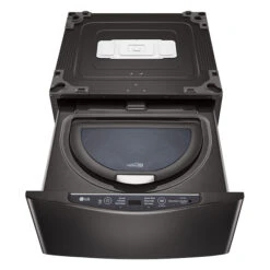 LG 1.1-cu. Ft. 29-in High Efficiency Pedestal Washer (Black Stainless Steel) -Whirlpool Sales Store 30895361 L
