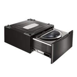 LG 1.1-cu. Ft. 29-in High Efficiency Pedestal Washer (Black Stainless Steel) -Whirlpool Sales Store 30895361d L