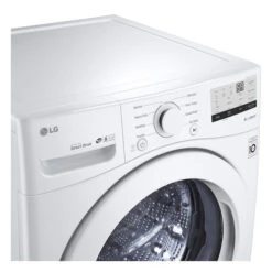 LG 5.2-cu. Ft. High Efficiency Stackable Front-Load Washer (White) ENERGY STAR Certified -Whirlpool Sales Store 30895362d L