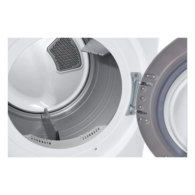 LG 7.4-cu. Ft. Reversible Side Swing Door Stackable Electric Dryer (White) ENERGY STAR Certified 5 LG 7.4-cu. Ft. Reversible Side Swing Door Stackable Electric Dryer (White) ENERGY STAR Certified - Image 5