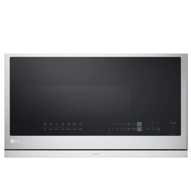 LG Smart Over The Range Microwave 2.1-cu.ft. Stainless Steel 2 LG Smart Over The Range Microwave 2.1-cu.ft. Stainless Steel - Image 2