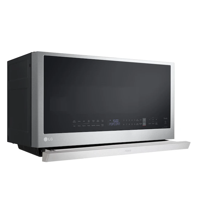 LG Smart Over The Range Microwave 2.1-cu.ft. Stainless Steel 3 LG Smart Over The Range Microwave 2.1-cu.ft. Stainless Steel - Image 3