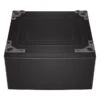 LG 27-in Front Load Washer And Dryer Pedestal - Black Stainless Steel
