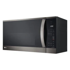 LG 1.8-ft³ Smart Over-the-Range Microwave Oven - Black Smudge Resistant Stainless Steel