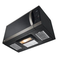 LG 1.8-ft³ Smart Over-the-Range Microwave Oven - Black Smudge Resistant Stainless Steel -Whirlpool Sales Store 30895386d L