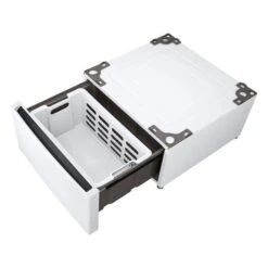 LG 27-in Front Load Washer/Dryer White Pedestal -Whirlpool Sales Store 30895414c L