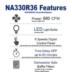 Cyclone 36-in Undercabinet Range Hood (Stainless Steel) -Whirlpool Sales Store 330008673 AlternateImage3 l