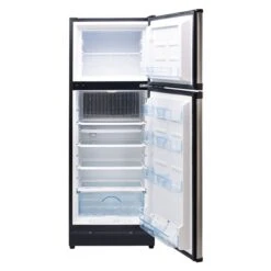 Unique Off-Grid Stainless Steel 9.7-cu Ft Standard-Depth Propane Top-Freezer Refrigerator