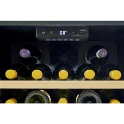 Unique Classic Retro Midnight Black 28-Bottle Freestanding Wine Cooler -Whirlpool Sales Store 330975692 AlternateImage3 l