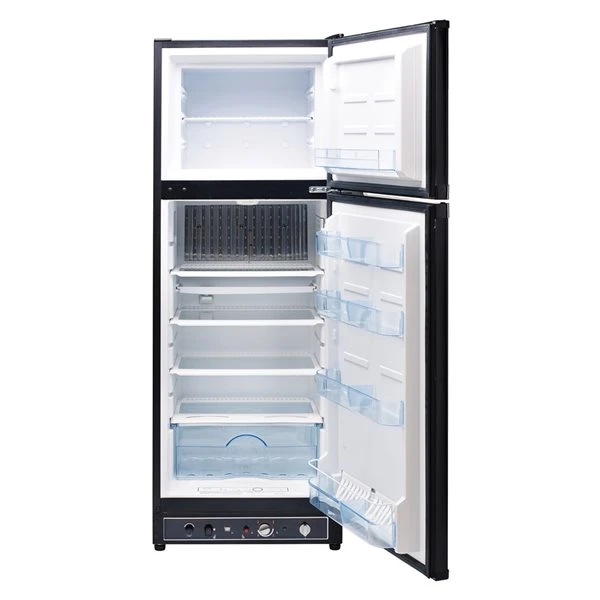 Unique Off-Grid Black 8-cu Ft Standard-Depth Propane Top-Freezer Refrigerator 2 Unique Off-Grid Black 8-cu Ft Standard-Depth Propane Top-Freezer Refrigerator - Image 2