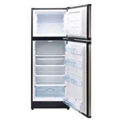 Unique Off-Grid Stainless Steel 10.3-cu Ft 290-L Standard-Depth Top-Freezer Solar Powered Refrigerator -Whirlpool Sales Store 330975706 AlternateImage3 l