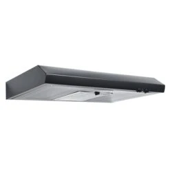 Aria 30-in Black Under Cabinet Range Hood With Charcoal Filter