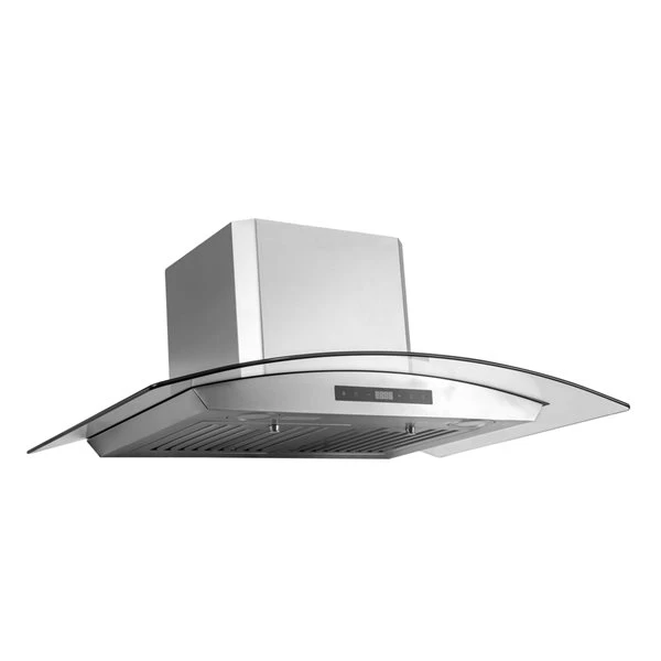 Aria 36-in Convertible Glass And Stainless Steel Wall Mounted Range Hood With Charcoal Filter 1 Aria 36-in Convertible Glass And Stainless Steel Wall Mounted Range Hood With Charcoal Filter