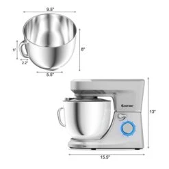 Costway 7-L 6-Speed Silver Commercial/Residential Stand Mixer -Whirlpool Sales Store 330989793 AlternateImage1 l