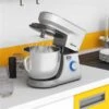 Costway 7-L 6-Speed Silver Commercial/Residential Stand Mixer