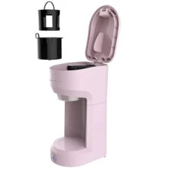 Frigidaire Pink Single Cup Retro Coffee Maker -Whirlpool Sales Store 331026408 AlternateImage2 l