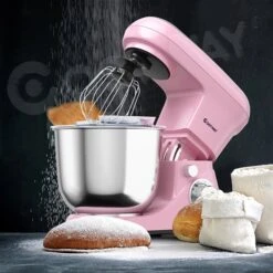 Costway 5-L 6-Speed Pink Commercial/Residential Stand Mixer -Whirlpool Sales Store 331026438 AlternateImage2 l