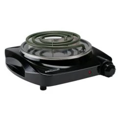 Brentwood 10.5-in Black 1200-Watt Single Burner Electric Hot Plate -Whirlpool Sales Store 331045829 MainImage 001 l