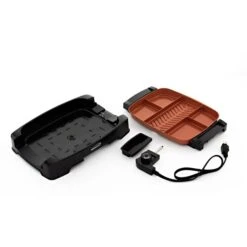 Brentwood 10-in L X 9-in W 1500-Watt Black Electric Indoor Grill -Whirlpool Sales Store 331045838 AlternateImage4 l