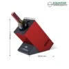 Equator Advanced Appliances 1-Bottle Capacity Red Portable Wine Chiller