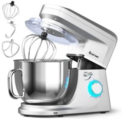 Costway 7-L 6-Speed 660 W Silver Commercial/Residential Stand Mixer -Whirlpool Sales Store 331060027 MainImage 001 l