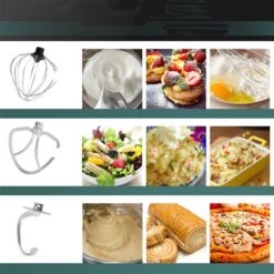 Costway 7-L 6-Speed 660 W Black Commercial/Residential Stand Mixer 7 Costway 7-L 6-Speed 660 W Black Commercial/Residential Stand Mixer -Whirlpool Sales Store 331060080 AlternateImage4 l