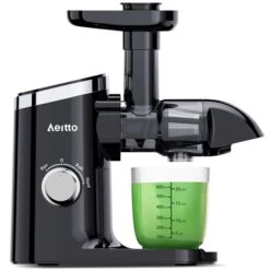 Aeitto Masticating Juicer With Two Speed Modes - Black -Whirlpool Sales Store 331062384 AlternateImage1 l
