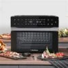 Beelicious 19-in-1 Air Fryer Toaster Oven Combo - Black
