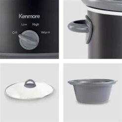 Kenmore 4.7-L Black Slow Cooker -Whirlpool Sales Store 331064046 AlternateImage3 l
