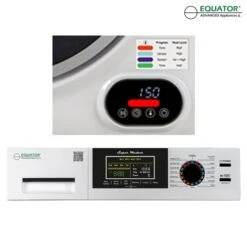 Equator Advanced Appliances Electric Stacked Laundry Center With 1.9-cu Ft Washer (EW 835) And 3.5-cu Ft Dryer (ED 852) -Whirlpool Sales Store 331064697 AlternateImage3 l