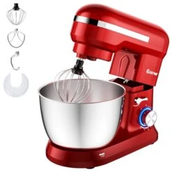 Costway 3.8 L 8-Speed Red Stand Mixer -Whirlpool Sales Store 331065359 AlternateImage1 l