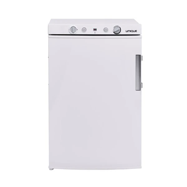 Unique 3.4 Cu. Ft. 3-Way Propane Mini Refrigerator Top Mounted Controls - White 4 Unique 3.4 Cu. Ft. 3-Way Propane Mini Refrigerator Top Mounted Controls - White - Image 4