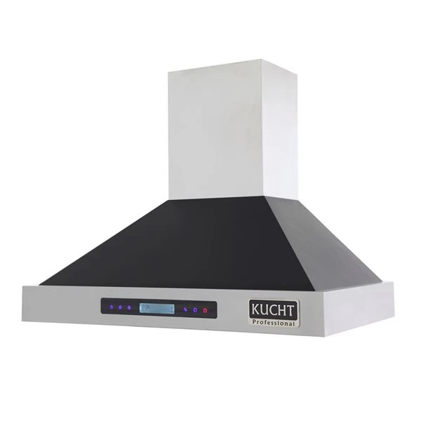 KUCHT 36-in Ducted Black Wall-Mounted Range Hood 4 KUCHT 36-in Ducted Black Wall-Mounted Range Hood - Image 4