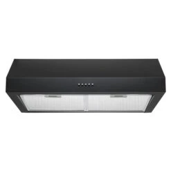 Ancona 30-in Ducted 440CFM Under Cabinet Range Hood With LED Lights In Matte Black -Whirlpool Sales Store 332003921 AlternateImage2 l
