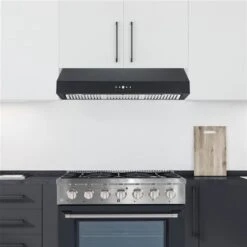 Ancona 36-in 440 CFM Ducted Under Cabinet Range Hood In Black -Whirlpool Sales Store 332003932 AlternateImage4 l