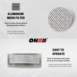 Onex 30-in 400 CFM Stainless Steel Under Cabinet Range Hood -Whirlpool Sales Store 332004657 AlternateImage3 l
