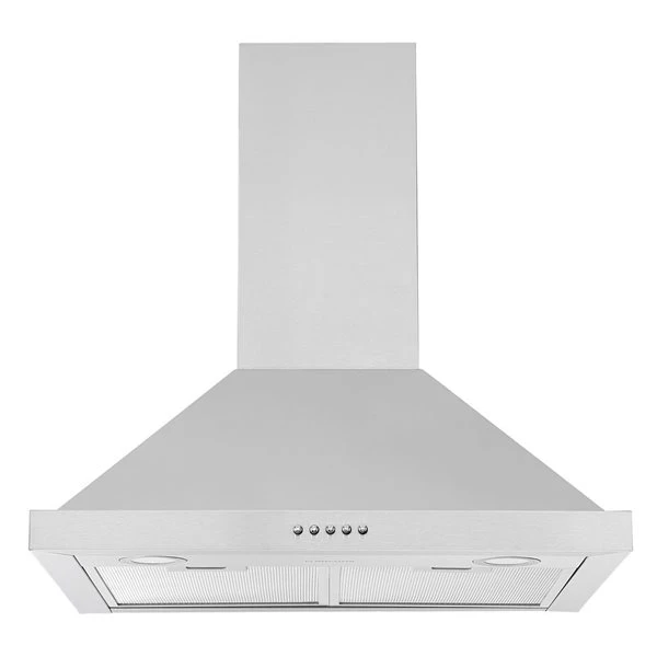 Ancona 24-in 280 CFM Stainless Steel Convertible Wall Mount Pyramid Range Hood With Charcoal Filter Included 4 Ancona 24-in 280 CFM Stainless Steel Convertible Wall Mount Pyramid Range Hood With Charcoal Filter Included - Image 4