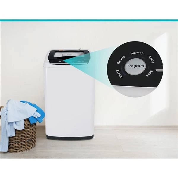 Black & Decker BLACK+DECKER 0.9-cu. Ft White Portable Top-load Washer 3 Black & Decker BLACK+DECKER 0.9-cu. Ft White Portable Top-load Washer - Image 3